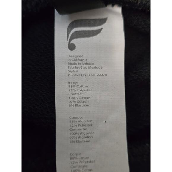 Fabletics Black The Lightweight Go To Jogger Athletic Athleisure Men's 2XL NWT - Picture 5 of 5